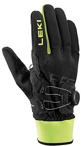 LEKI PRC Boa® Shark Men's Cross-Country Ski Gloves Black 6