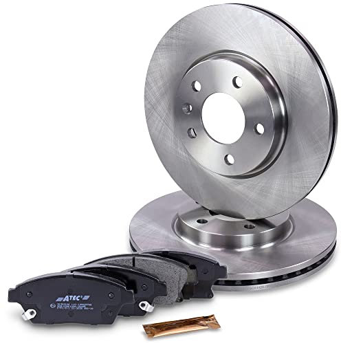 ATEC Germany Set di freni asse anteriore incl. dischi freno Ø 300 mm ventilati + pastiglie freno anteriori