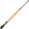 Shakespeare Cedar Canyon Elite Fliegenrute - Premium Kohlefaser-Konstruktion, mittelschnelle Aktion Fliegenfischerrute für Präzisionswürfe, 4pc, Leichter Aluminium-Rollensitz, Korkgriff, 9ft 5/6 wt