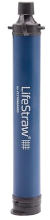 LifeStraw Personal Water Filter, Navy, 1pc