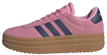 adidas Damen VL Court Bold Shoes Schuhe, Bliss Pink/Dark Blue/Gold Metallic, 40 EU
