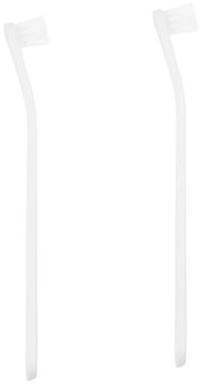 CORHAD 2stücke Hunde-zahnbürsten Weiche Borsten Für Sanfte Zahnreinigung Geeignet Für Katzen Und Hunde Ergonomisches Design Zahnpflege Für Haustiere - Langlebig