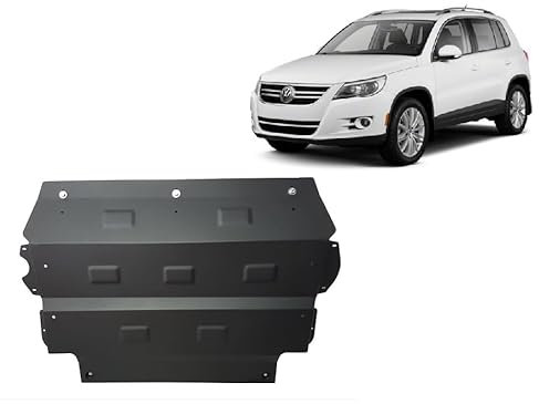 Scut Protection Protección metálica bajo el motor compatible con VW Tiguan - (2008-2015)
