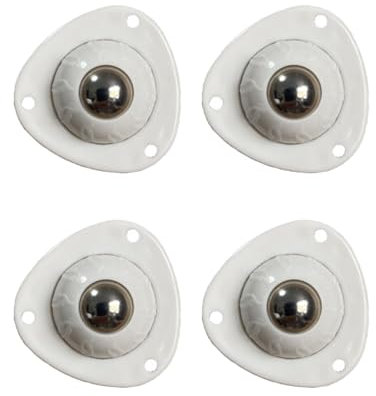 ycezw - Ruedas adhesivas para pegar sobre ruedas con ruedas, 4 ruedas adhesivas | Ruedas para aparatos de encimera, rodillos con rotación de grados para papeleras, cajas de almacenamiento,