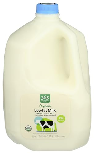 365 by Whole Foods Market, Organic 1% Milk, 128 Ounce