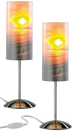 Your Design Fotoleuchte: Individuelle Tischlampe bedruckbar mit Ihrem Lieblingsfoto, 2er Set (Foto Lampe, Foto Tischlampe, Fotopapier Laserdrucker)
