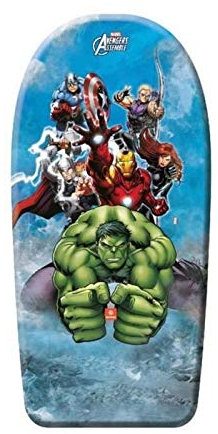 Mondo Toys - AVENGERS Body Board - Surfbrett für Kinder, 84 cm - 11210