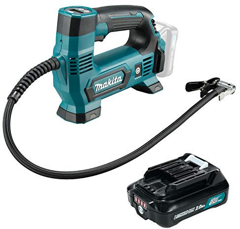 Makita Akku-Kompressor 12V MP100DZ 8,3 bar 1x 2,0 Ah Li-Ion Akku im Karton