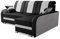 Robin BARI Ecksofa mit Schlaffunktion, Sofa mit Schlaffunktion, Schlafsofa mit Bettkasten und Kissen, Freistehende Eckcouch in L-Form Rechts (Silver)