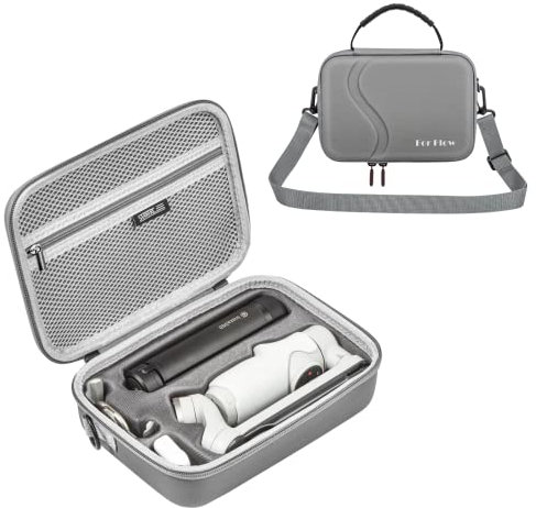 GAEKOL Carrying Case for Insta360 Flow Pro/Insta360 Flow, Hard Shell Bag Travel Case for Insta360 Flow Creator/Pro Tripod Kit AI-Powered Smartphone Stabilizer Gimbal Accessories(Not for Flow 2 Pro)