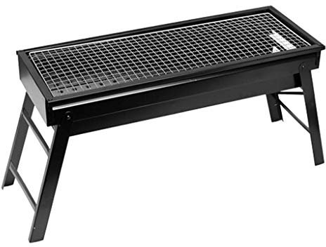 Parrilla para barbacoa Parrillas Barbacoa de carbón Mini parrilla Estante para parrilla de carbón salvaje portátil Juego de barbacoa plegable Parrilla multifunción Herramienta para barbacoa al aire l