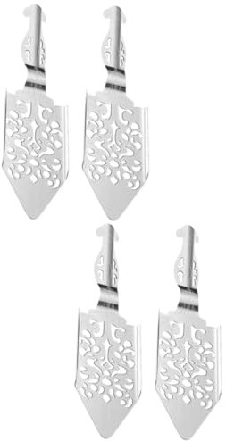 Alipis 4piezas Cucharas De Inoxidable Filtros Multi-función Para Bebidas Cucharas Drip Para y Agua Fría Utensilios Prácticos Para y Cócteles