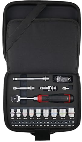 Vessel 400ER3-1M Sans Fil Électrique Mince Cliquet Set avec 31 Douilles Embouts