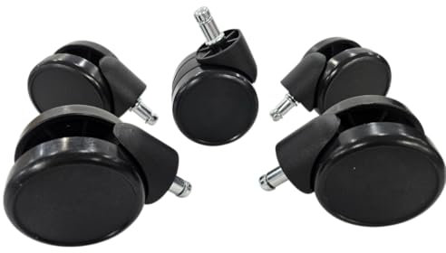 Nacon - Set de 5 Ruedas para Silla de Oficina o Gaming de 60 mm