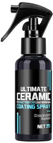 Pintura Pulido de Líquido: sellador con recubrimiento de cerámica duradero, glaseado de superficie repelente al agua, tratamiento de brillo de larga duración, capa protectora transparente | Re