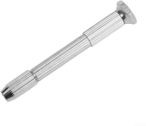 Mini trapano a mano approvato con mandrino autoserrante facile da usare, più dieci opzioni di punta HSS disponibili (trapano manuale)