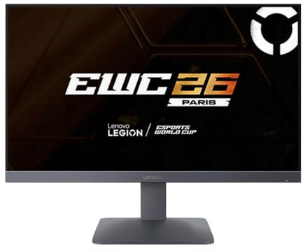 Lenovo LOQ 24-10 - Monitor Gaming FHD 23.8 (IPS, Tasa de Refresco 200 Hz, 0.5 ms MPRT, 16:9, HDMI 2.1 + DP 1.4, AMD FreeSync Premium, VESA Adaptive Sync, Soporte Inclinable) - Gris Luna