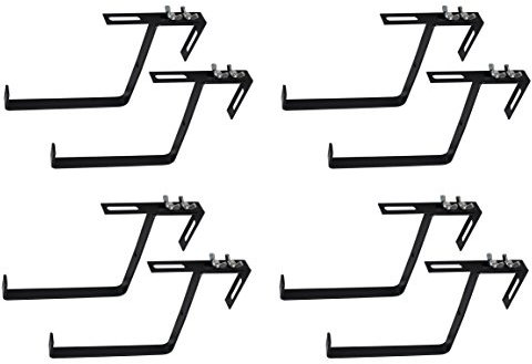 DECOLINE Blumenkasten-Halter 4 Sets