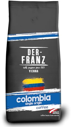 Der-Franz Colombia monorigine caffè, chicchi interi, 1000 g