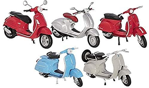 GOKI - Vespa, Weißblech, L= 10 cm Autos und andere Fahrzeuge, mehrfarbig (12294)