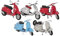 GOKI - Vespa, Weißblech, L= 10 cm Autos und andere Fahrzeuge, mehrfarbig (12294)
