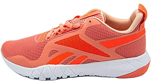Reebok Damen Flexagon Force 3.0 Trainigsschuhe, Twisted Coral/Orange Flare/Aura Orange, 37.5 EU