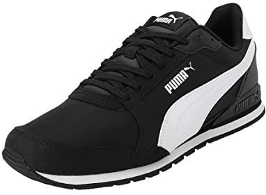 PUMA Unisex ST Runner v3 NL Sneaker, Puma Black-Puma White, 47 EU