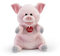 Trudi Puppets 29624 Plüsch Handpuppe Schwein 15 x 26 x 19 cm (S), Stofftier aus hochwertigen Materialien, liebevolle Details, flauschig und weich, waschbar, Kuscheltier und Puppe für Kinder, Rosa