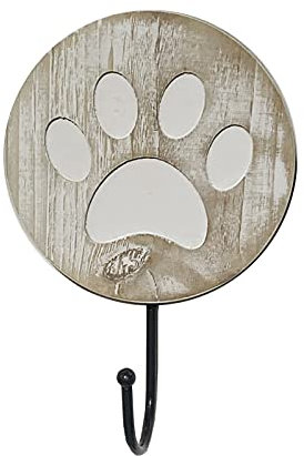 GaRcan Wandgarderobe, Kleiderhaken für die Wand, dekorativ, Vintage-Stil, Hundepfote, Wandgarderobe, rustikaler Bauernhaus-Leinenhalter, Wandhaken, Haken, Kleiderbügel
