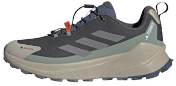 adidas För Män Terrex Trailmaker 2 GORE-TEX SPEED LACE Hiking Shoes, Carbon/Grey Three/Silver Green, 41 1/3 EU