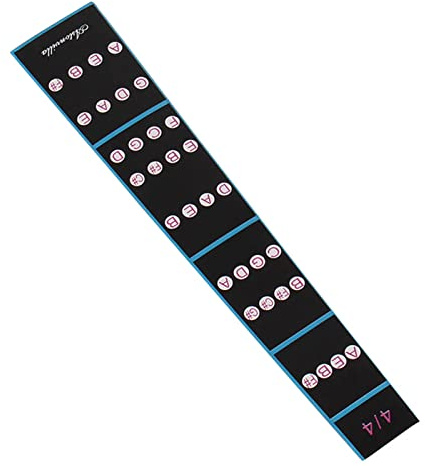 Jarchii Fiol Klistermärke, Avtagbar Fiol Klistermärke Elektrisk Akustisk Fiol Klistermärken 4/4 Fiol Fiol Fingerboard Klistermärke Fingerbräda Instrumenttillbehör för