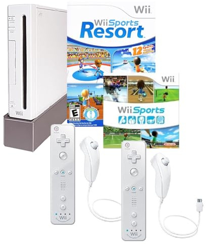 Nintendo Wii Sports & Resort Special Value Edition (Renewed) (2 Player White)