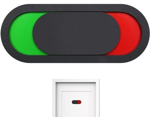 Privatsphäre Schild Bitte Nicht Stören Zeichen Privatsphäre Schiebetür Zeichen Ob in Frei Oder Besetzt für Das Büro zu Hause Klinik Wohnheim Schwarz Erzählen