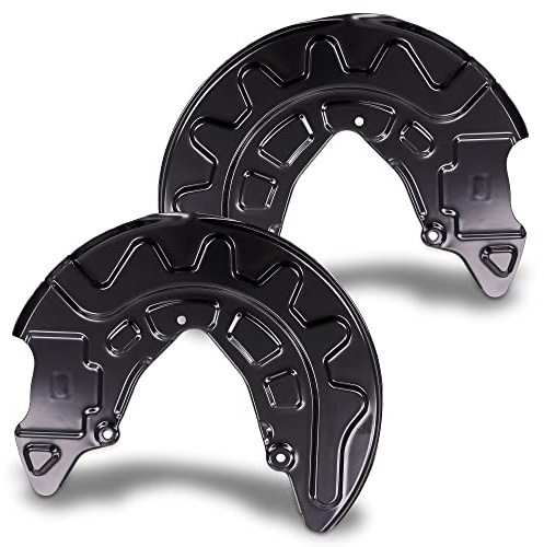 ATEC Germany 2x Placa de anclaje delantera izquierda y derecha protección contra salpicaduras para disco de freno