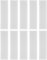 Jrifedptry 10 x blocchi abrasivi bianchi per nail design nail lucidatura blocco lucidatura superfici lima per unghie blocco nail art manicure strumento