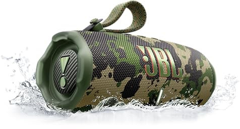 JBL Charge 6, Altavoz Bluetooth portátil inalámbrico, 28h de batería, Resistencia al Agua IP68, a Prueba de Polvo y caídas, Sonido Pro con AI Sound Boost, Compatible con Auracast, Multicolor