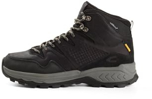 camel active Herren teXXXactive® Wanderschuh mit robuster Profilsohle Schwarz, menswear-43