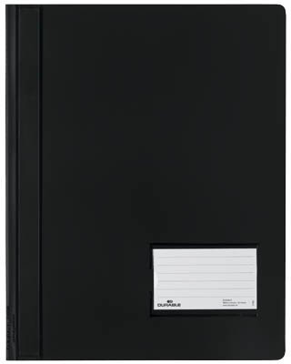 10 DURABLE Schnellhefter überbreit DURALUX schwarz