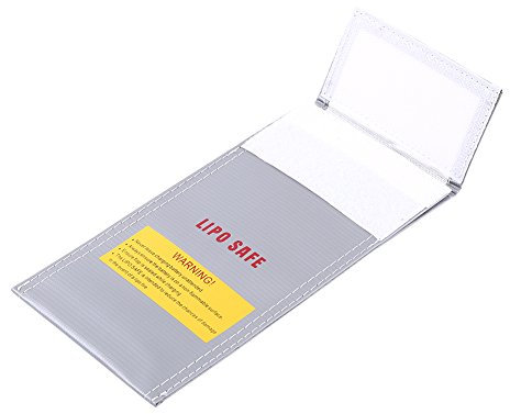 Bolso de Batería RC, Protección contra Incendios y explosiones, Seguridad, 100x200mm, para Drones, Coches RC y Dispositivos electrónicos
