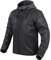 REBELHORN Impala Giacca da Moto Uomo | Pelle | Protezioni per Gomiti e Spalle Livello 2 | Cappuccio Staccabile