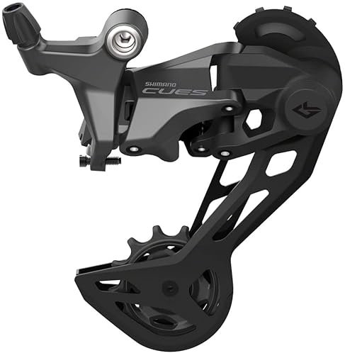 Shimano CUES RD-U6020-SGS Rear Derailleur - 10-Speed, Shadow Design, Direct Attach, Long Cage, Black