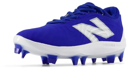 New Balance Women's FuelCell Fuse V4 Molded Softball Shoe, Team Royal/Optic White, 8.5 M