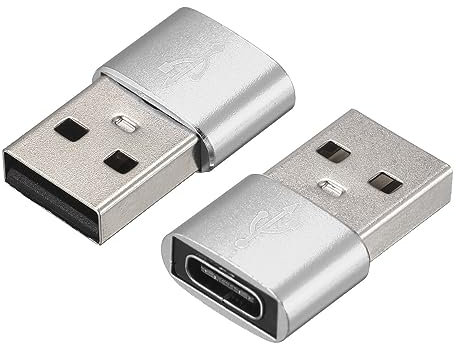 USB 3.1 Type-C Adapter for Android Mobiles (Silver)