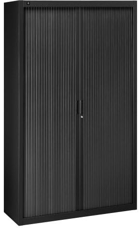 Générique Armoires à Rideaux démontables H 200 x L 120 cm Noir (Noir)