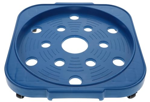 Cabilock Support Mobile pour Bouteilles De Gaz Propane Plateau À roulettes pour Réservoir De Gaz Base Renforcée 12.80 X 12.01 X 2.76 in pour Cuisine Et Restaurant Protection du Sol