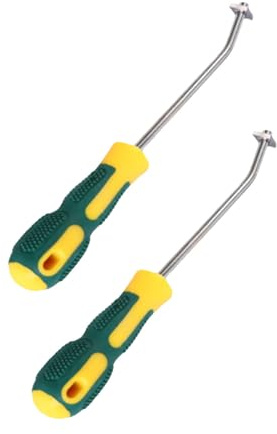 WOONEKY Lot de 2 Nettoyeurs d'Espaces pour Carrelage 15 CM Outil d'Ouverture de Joints Solide en Plastique Robuste Nettoyage des Interstices pour Sol Intérieur et Extérieur