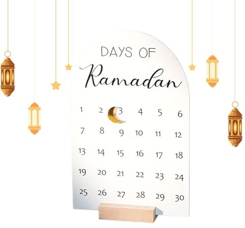 Calendario de cuenta regresiva de vacaciones, decoración de Adviento movible de media luna de imán, decoración de calendario de cuenta regresiva para el hogar, mesa interior, oficina, dormitorio, sala