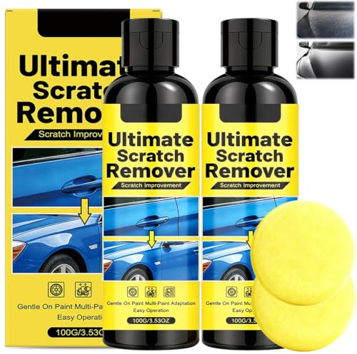 Scratch Remover,Ultimate Car Scratch Remover,Set for Cars,Quick Repair Scratches and Restore Shine(2Pcs)
