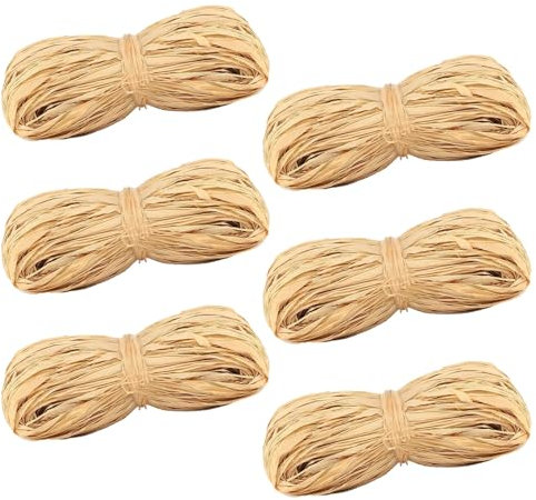 Bast Raffia Bastband, 300g Bastband, Raffia, Bast Raffia, Papierschnur Geschenkbast, Weben, Floristen und Gärtnern, zum Dekorieren von Geschenkkartonagen