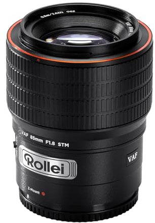 Rollei AF 85 mm F/1.8 Objetivo Fotograma Completo para Nikon Z con Autofoco STM | Recubrimiento HFT-X | Cuerpo de Metal 477g Compatible con Cámaras APS-C Z50/Z30/Zfc y Full Frame Z9/Z8/Z7/Z6/Z5 Series